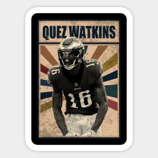 Philadelphia Eagles Quez Watkins Sticker